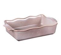 Table Passion - Plat à four rectangulaire Ely - 31 x 17 x 7 cm - Porcelaine brun
