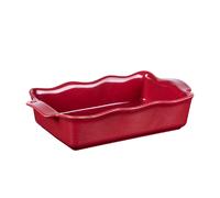 Plat à four rectangle Ely 31x17x7 cm rouge