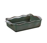 Plat à four rectangle Ely 31x17x7 cm vert