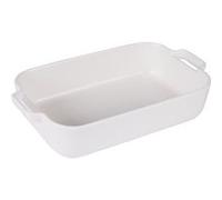 Plat à four rectangulaire 30,2x17,6 cm - - Blanc - Porcelaine Blanc G
