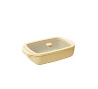 Plat à four PKV-080 800 ml, crème, Silicone, Pebbly