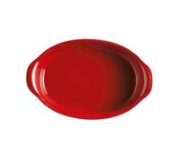 Plat à Four Ultime en Céramique Grand Ovale Emile HENRY Rouge Grand Cru SC