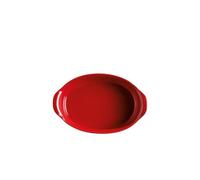 Plat à Four Ultime en Céramique Petit Ovale Emile HENRY Rouge Grand Cru SC