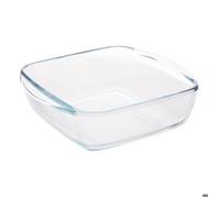 Plat à four verre Essentiels carré 17x20cm transparent - 5five