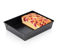 Plat à four VILDE - Rectangulaire - 27,5 x 22,5 x 6 cm - Acier au carbone
