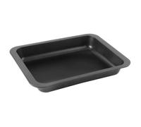 Zenker 7282 Plat à four rectangulaire antiadhésif, Noir, Acier Inoxydable, 37 x 27 x 5 cm