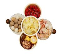 Plat à fruits | Organisation de cuisine empilable rotative | Boîte à goûter | Pour fête, camping, appartement, dortoir universitaire, camping-car, réunion de , cuisine, maison