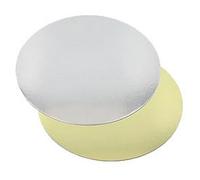 Plat à gâteau rond, diamètre: 300 mm, or/argent
