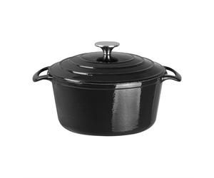 Plat à gratin rond Vogue noir 3,2 litres