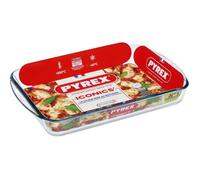 Plat à lasagnes - PYREX - 1450033 - Rectangulaire - En verre borosilicate - 40 x 27 cm