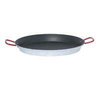 Garcima 5020500 Poêle à Paella valencienne antiadhésive 46 cm Noir/Rouge
