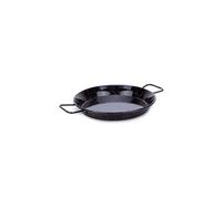 Garcima 5020630 - Paellera valenciana esmaltada, 8 personas, 38 cm, Noir