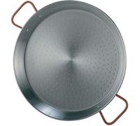 Garcima Poêle à paella Valencienne 70 cm – Polie – Pour 25 personnes