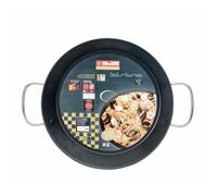 Ibili Bistrot Poêle à paella en acier inoxydable 28 Cm Argent Argent One Size