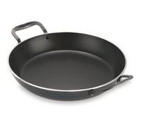 Plat à paella professionnel anti-adhérent avec forme évasée - Diamètre 400mm G