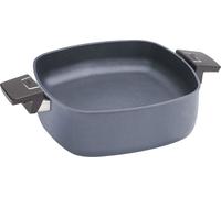Plat à rôtir carré « Diamond Lite » en laine, 28 x 28 cm, hauteur 10,5 cm, capacité 6 litres, avec 2 poignées latérales fixes