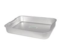 Vogue Plat à Rôtir en Aluminium 42 X 30 cm - Plat à Rôtir Professionnel Léger pour Traiteur et Maison avec Poignées pour Viandes, Pommes de Terre, Légumes K424