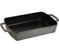 Plat à rôtir en fonte gris graphite 30 x 20 cm Staub