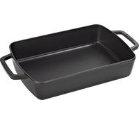 Plat à rôtir en fonte noir 30 x 20 cm Staub