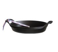 Plat à rôtir ovale en fonte noir 24 cm Staub
