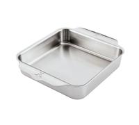 Plat à rôtir OVENBOND 20 x 20 cm, argent, acier inoxidable, Hestan