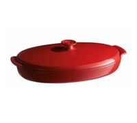 Plat à rôtir PAPILLOTE 1,9 l, rouge, céramique, Emile Henry