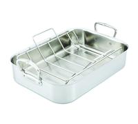 Plat à rôtir PROBOND 36 x 31 cm, avec grille, acier inoxidable, Hestan