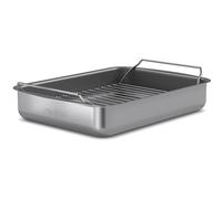 Plat à rôtir PROFESSIONAL 30 x 22 cm, avec support, gris, aluminium, Eva Solo
