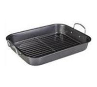 Plat à rôtisserie avec grille acier - 5 five simply smart