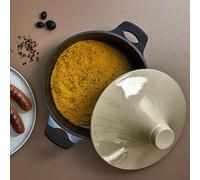 Plat à Tajine - COOK CONCEPT - Induction - Noir et Beige