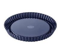 Dr Oetker 2370 Moule à Tarte, Moule à Gâteau, Moule à Gâteau Rond, Tôle d'Acier Emaillée, Bleu Nuit, 28 x 3,5 cm, 11.22 x 12.01 x 1.77 inches