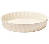 Plat à tarte 28 cm, crème, Emile Henry
