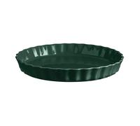 Plat à tarte 31 cm, Céramique, vert Cédre