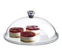 PASABAHCE Assiette avec Dôme Pâtisserie Très Table Arredo 64584