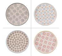 Table Passion – Plat à tarte Bohème – Grès 32 cm – 1 modèle aléatoire