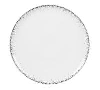 Table Passion - Plat à tarte Boréalis - Porcelaine grise - 30 cm