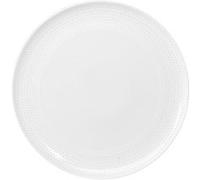 Table Passion – Plat à tarte Nymphéa 30 cm – Porcelaine blanche