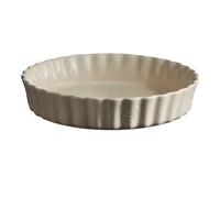 PLAT A TARTE TOURTIERE HAUTE 24 CM ARGILE - EMILE HENRY