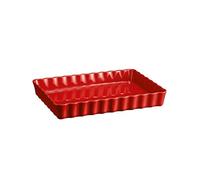 Plat à Tarte Tourtière Rectangulaire Emile HENRY Rouge