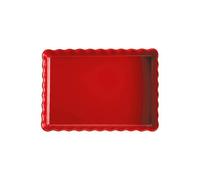 Plat à Tarte Tourtière Rectangulaire Emile HENRY Rouge