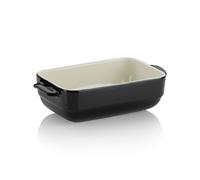 Plat allant au four Kela Malin, 22,5 x 12,5 x 6 cm, noir