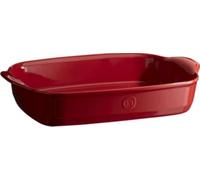 Plat au four EMILE HENRY rectangulaire 43x27cm Grand Cru rouge