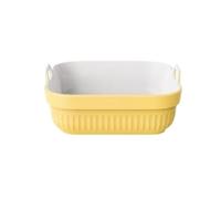 Plat Au Four Grand plat de cuisson rectangulaire en céramique avec poignées(Moyen)