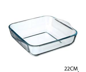 Plat carré en verre 22x22 - 5 five simply smart