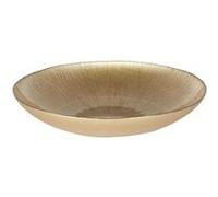 Plat Creux en Verre Doré Ø40cm - CASTEL - ALTOBUY Or