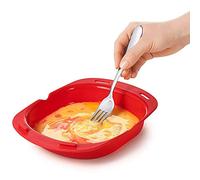 Plat de Cuisson au Micro-ondes pour Omelettes,Moule à Pancakes Réutilisable, anti-adhésif, pour œufs au plat, Omelette, Gaufre, Pâtisserie, Outils de Cuisine,Antiadhésive & Facile à Nettoyer.