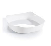 Plat de cuisson blanc 29 x 29 cm Smart Cuisine Carine