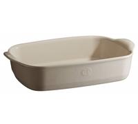 Plat de cuisson four 36 x 23 cm, crème, argile, Emile Henry