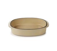 Plat de cuisson four CARACTERE 26 x 18,5 cm, beige, REVOL