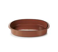 Plat de cuisson four CARACTERE 34 x 25 cm, cannelle, REVOL